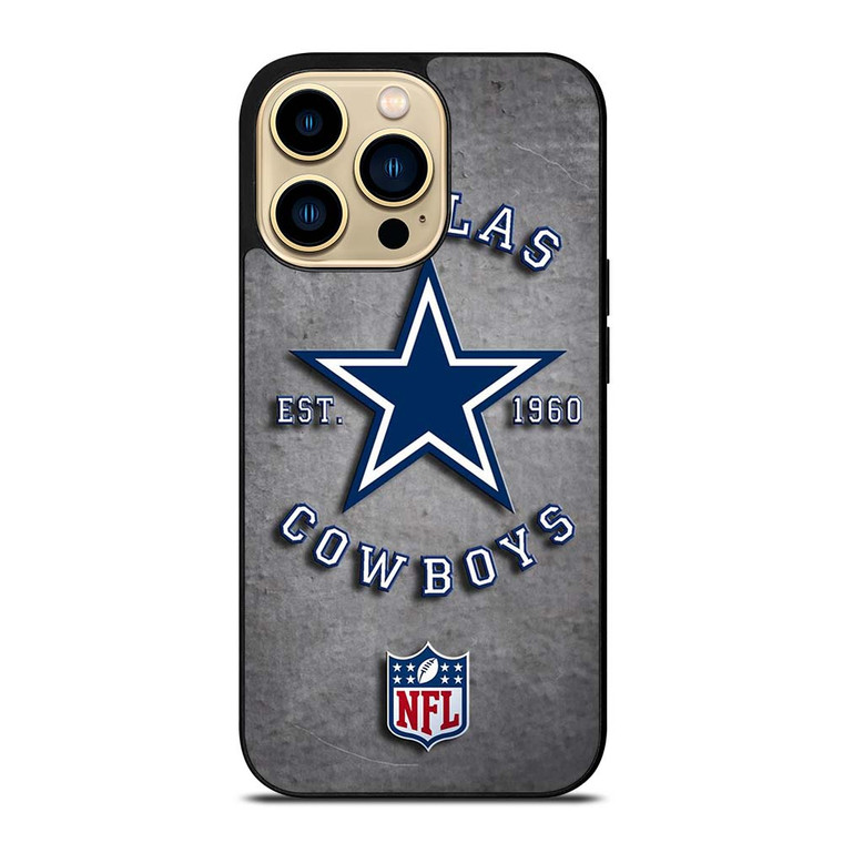 DALLAS COWBOYS LOGO FOOTBAL TEAM NFL EST 1960 iPhone 14 Pro Max Case