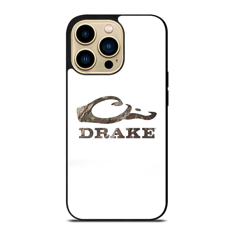 DRAKE WATERFOWL WHITE LOGO iPhone 14 Pro Max Case