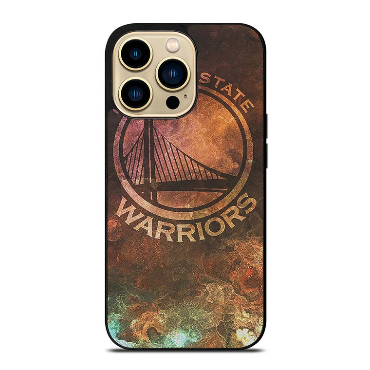 GOLDEN STATE WARRIORS RUSTY LOGO iPhone 14 Pro Max Case