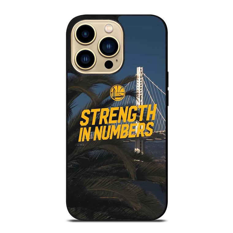 GOLDEN STATE WARRIORS STRENGTH IN NUMBERS iPhone 14 Pro Max Case