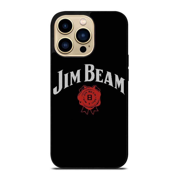 JIM BEAM WHISKEY RED LOGO iPhone 14 Pro Max Case