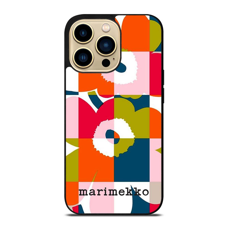 MARIMEKKO FLOWER POPPY PATTERN iPhone 14 Pro Max Case