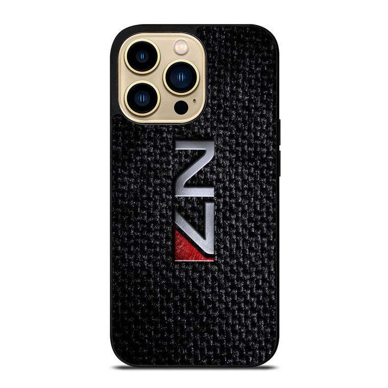 MASS EFFECT N7 METAL LOGO iPhone 14 Pro Max Case