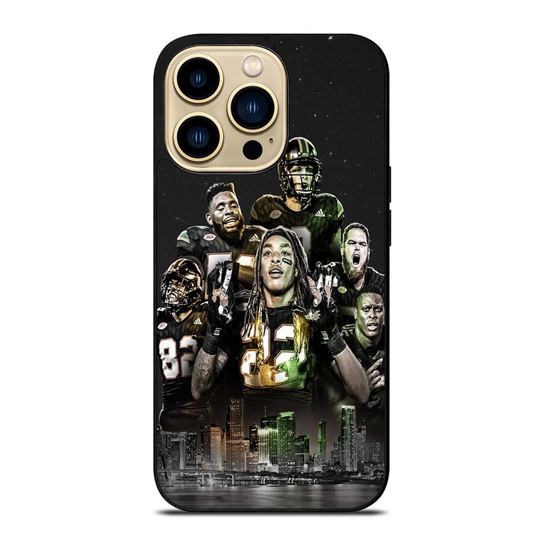 MIAMI HURRICANES UM iPhone 14 Pro Max Case