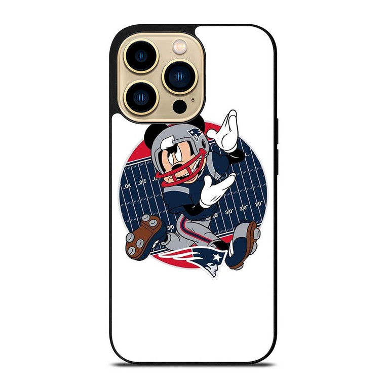 MICKEY MOUSE NEW ENGLAND PATRIOTS iPhone 14 Pro Max Case