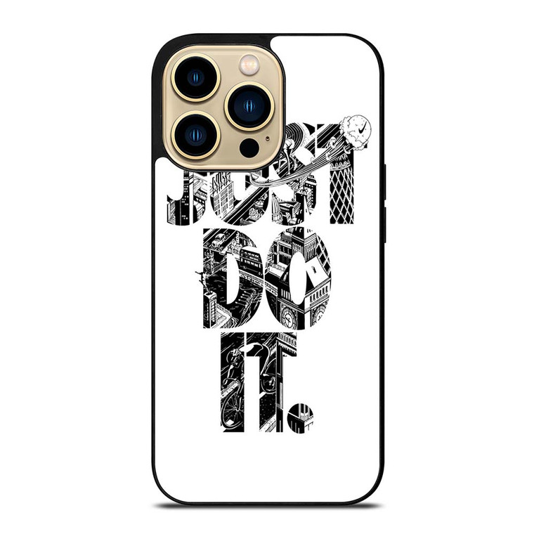 NIKE JUST DO IT TYPE iPhone 14 Pro Max Case