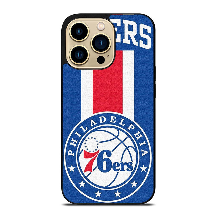 PHILADELPHIA 76ERS SIXERS LOGO iPhone 14 Pro Max Case