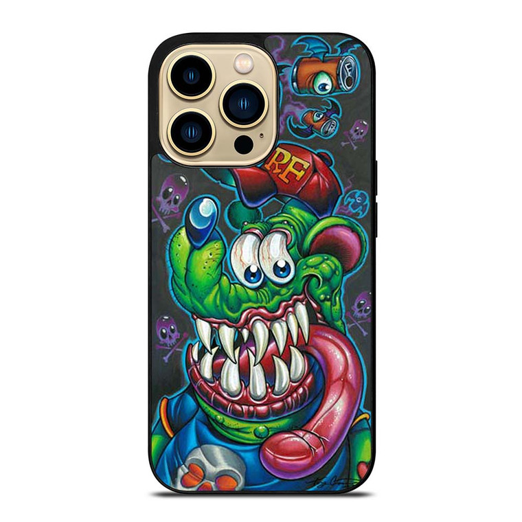 RAT FINK STINKY MONKEY iPhone 14 Pro Max Case