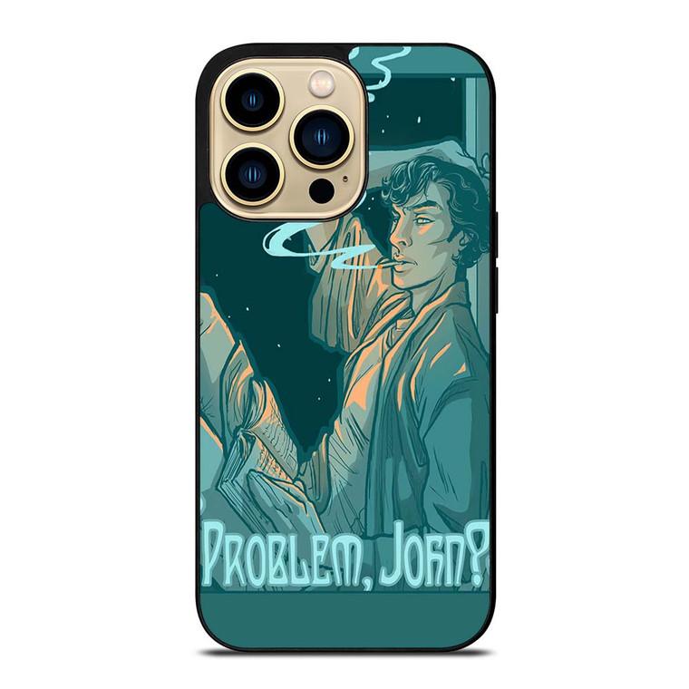 SHERLOCK HOLMES PROBLEM JOHN iPhone 14 Pro Max Case