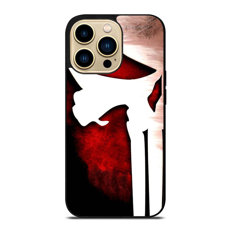 THE PUNISHER LOGO RED MARVEL iPhone 14 Pro Max Case