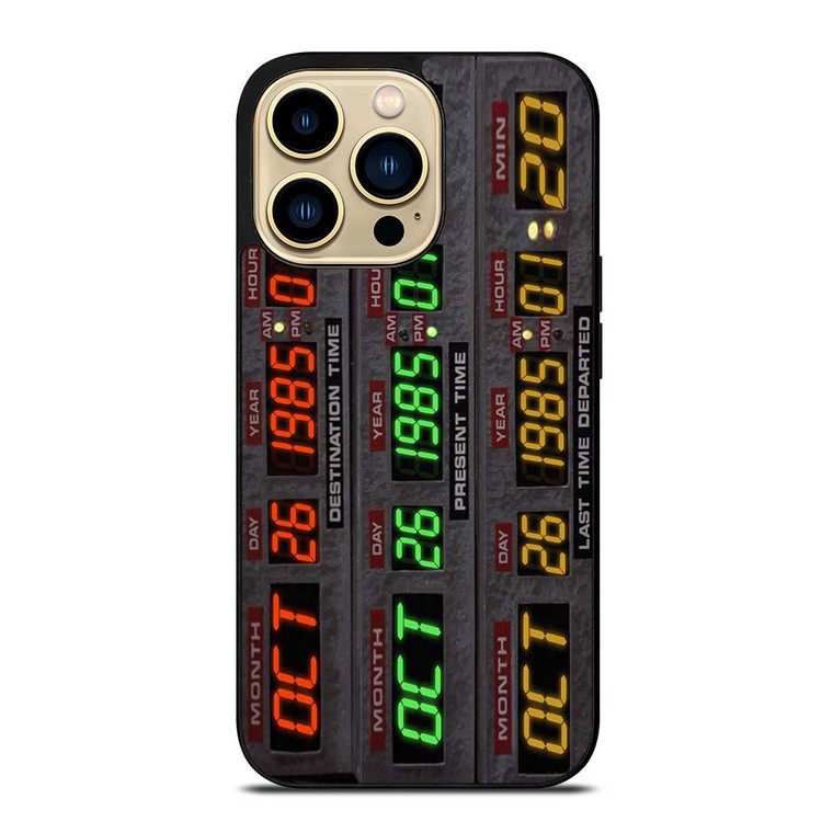 TIME CIRCUITS BACK TO THE FUTURE iPhone 14 Pro Max Case