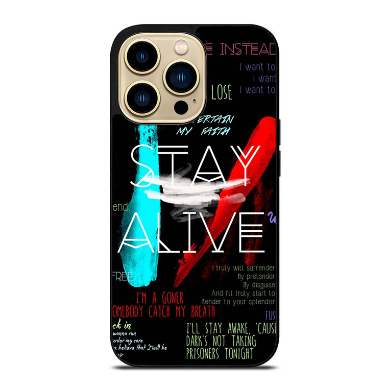 TWENTY ONE PILOTS STAY ALIVE iPhone 14 Pro Max Case