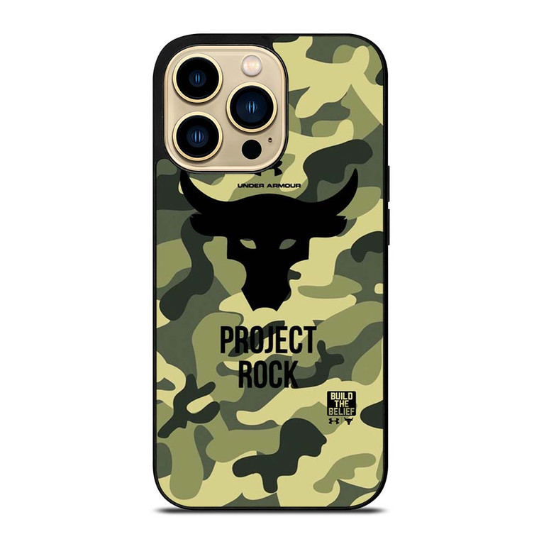 UNDER ARMOUR LOGO PROJECT ROCK CAMO iPhone 14 Pro Max Case