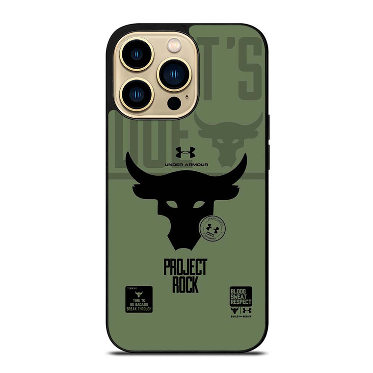 UNDER ARMOUR LOGO PROJECT ROCK iPhone 14 Pro Max Case