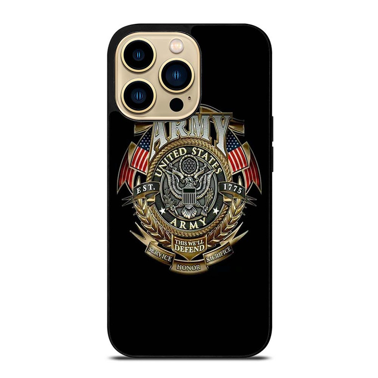 US ARMY LOGO SERVICE iPhone 14 Pro Max Case