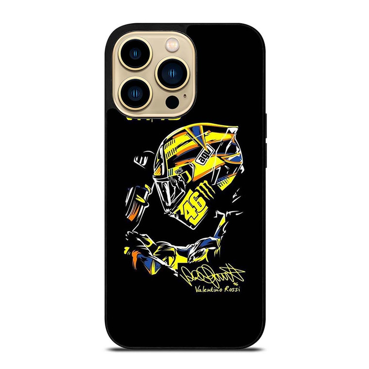 VALENTINO ROSSI THE DOCTOR 46 SIGNATURE iPhone 14 Pro Max Case