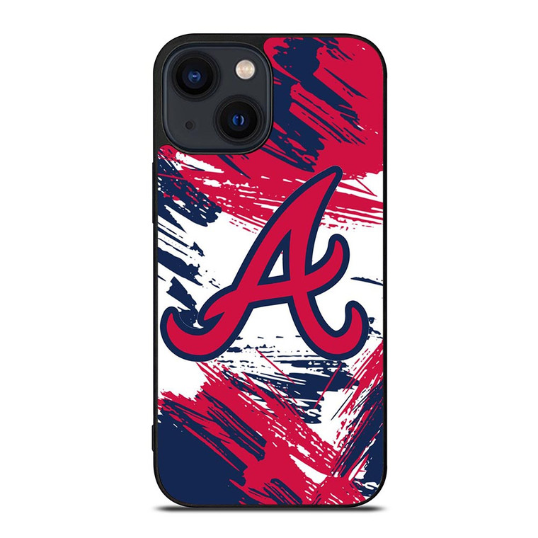 ATLANTA BRAVES LOGO BASEBALL TEAM ICON iPhone 14 Plus Case