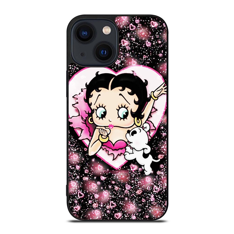 BETTY BOOP CARTOON LOVE 2 iPhone 14 Plus Case