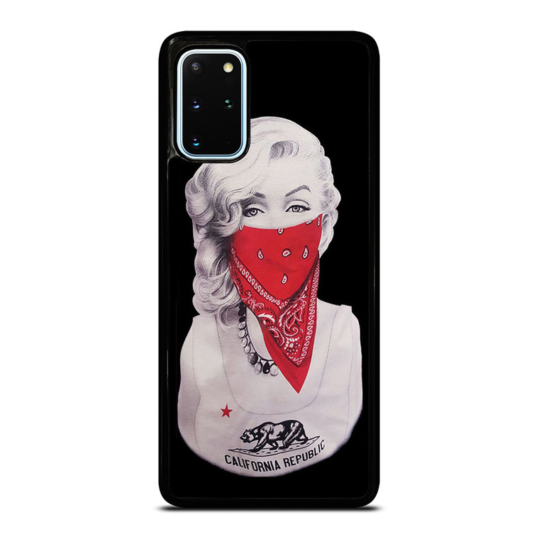 MARILYN MONROE RED BANDANA GANGSTER Samsung Galaxy S20 Plus Case
