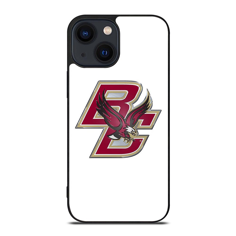 BOSTON COLLEGE EAGLES LOGO HOCKEY UNIVERSITY TEAM iPhone 14 Plus Case