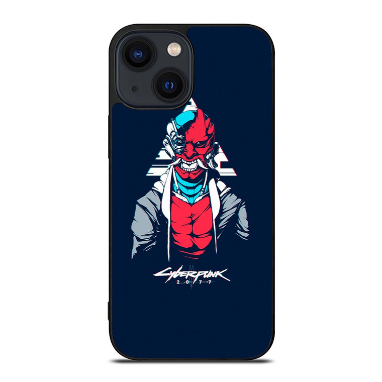 CYBERPUNK 2077 DARK BLUE iPhone 14 Plus Case