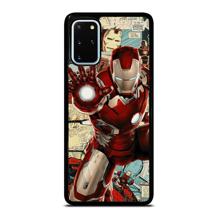 MARVEL IRONMAN COLLAGE COMIC Samsung Galaxy S20 Plus Case