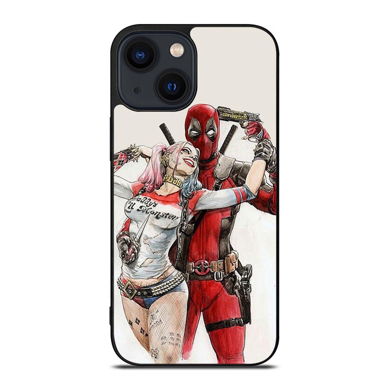 DEADPOOL HARLEY QUINN iPhone 14 Plus Case