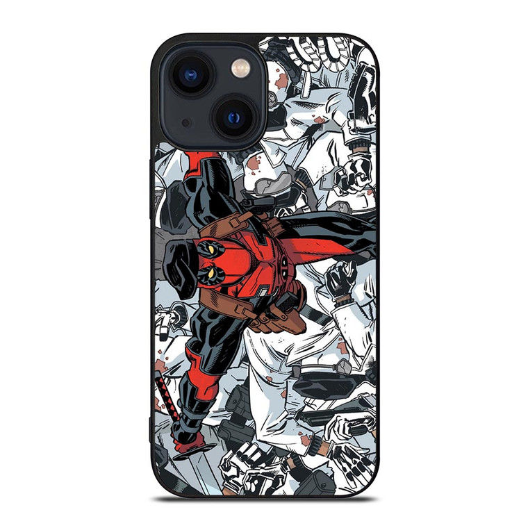 DEADPOOL MARVEL COMIC iPhone 14 Plus Case