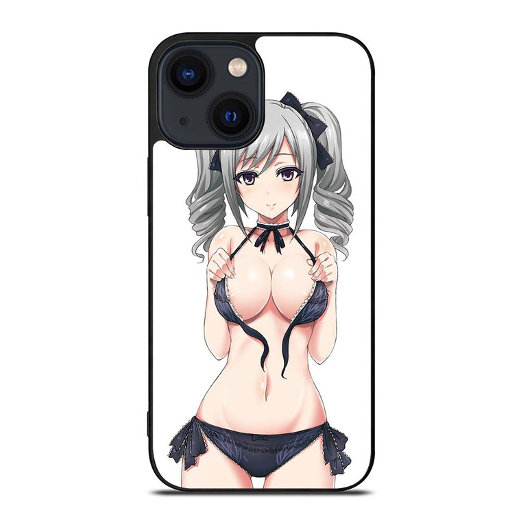 ECCHI ANIME UNDERWARE iPhone 14 Plus Case