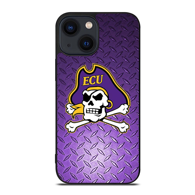 ECU EAST CAROLINA PIRATES FOOTBALL TEAM iPhone 14 Plus Case