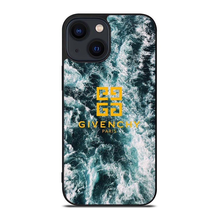 GIVENCHY PARIS MARBLE WAVE iPhone 14 Plus Case