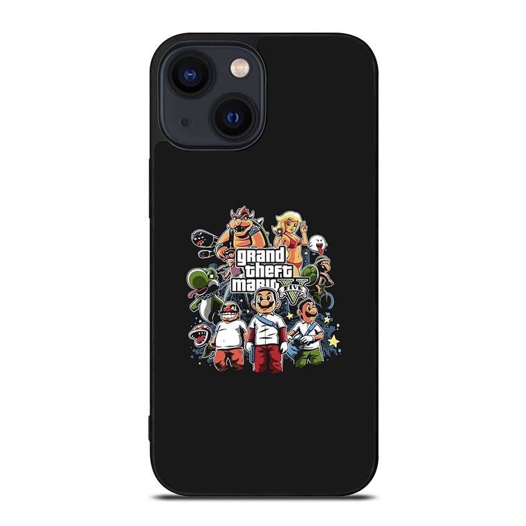 GRAND THEFT AUTO V MARIO BROSS iPhone 14 Plus Case