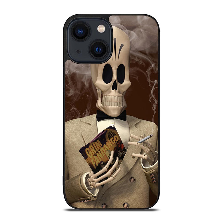 GRIM FANDANGO MANNY CALAVERA iPhone 14 Plus Case