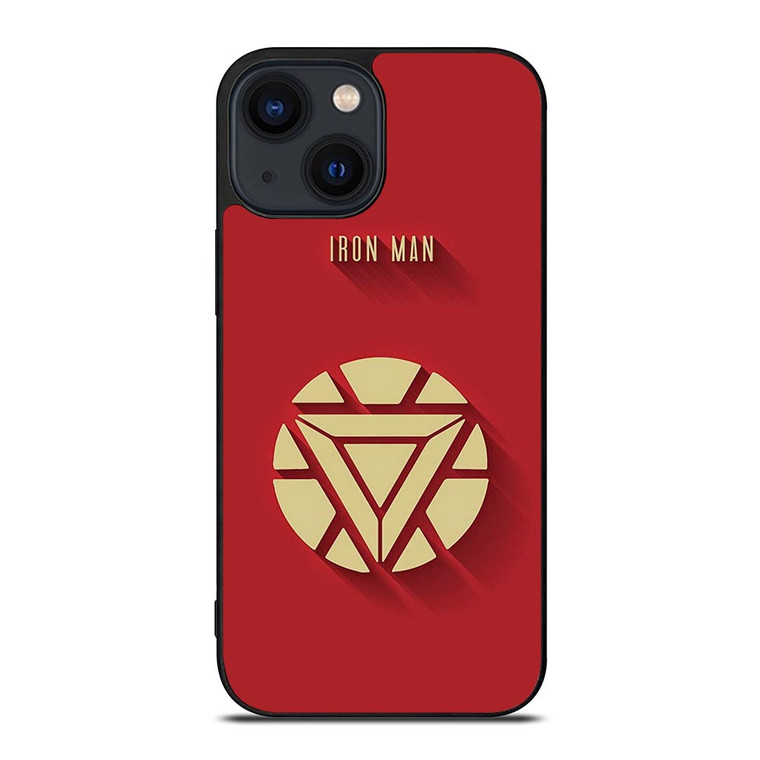 IRON MAN AVENGERS REACTOR LOGO iPhone 14 Plus Case