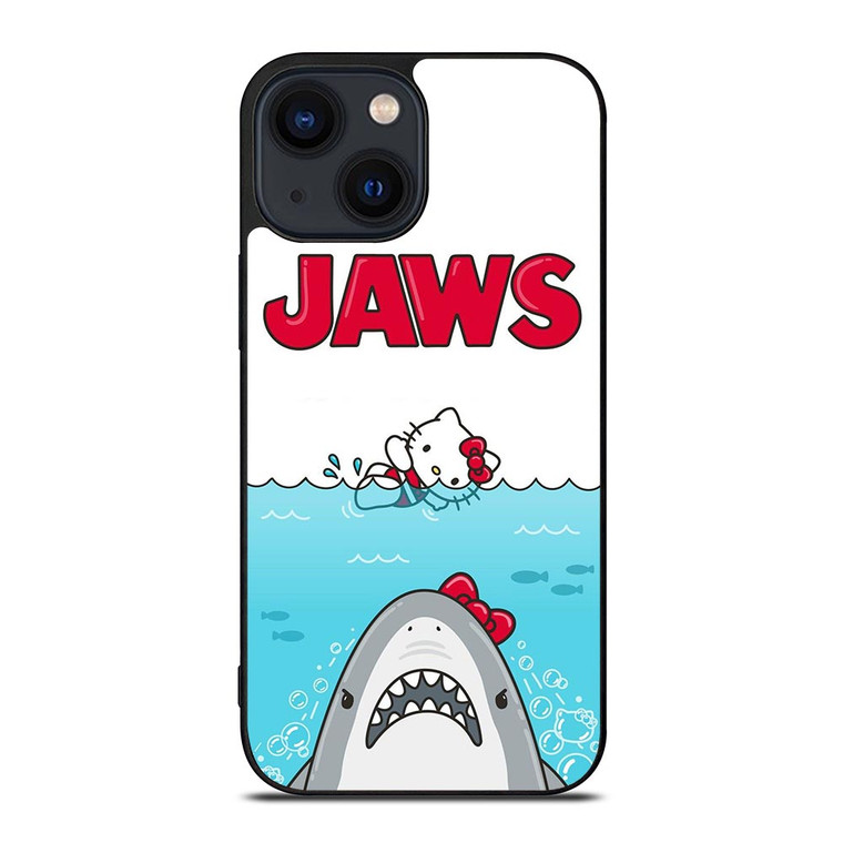 JAWS HELLO KITTY iPhone 14 Plus Case