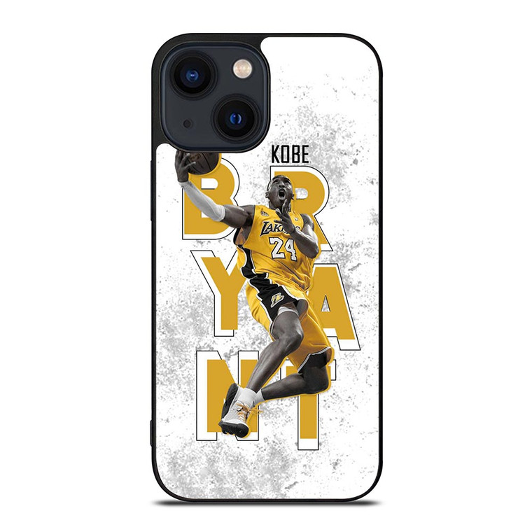 KOBE BRYANT 24 LA LAKERS 2 iPhone 14 Plus Case