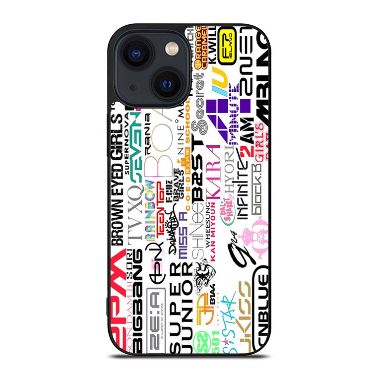 KPOP ALL BAND iPhone 14 Plus Case