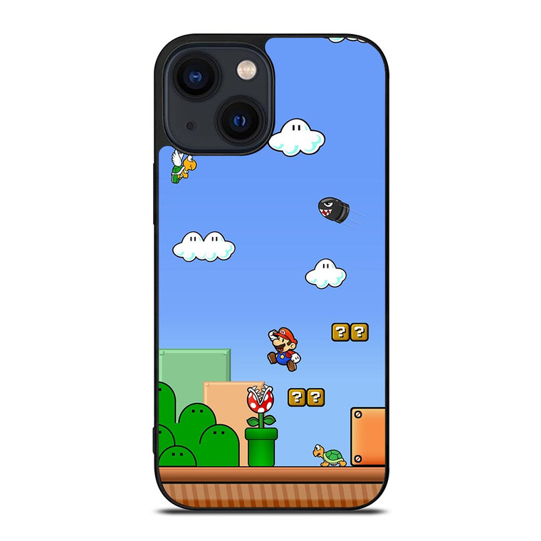 MARIO BROS GAME NEW iPhone 14 Plus Case