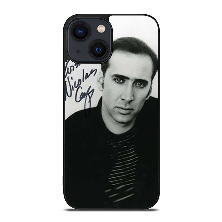 NICOLAS CAGE SIGNATURE iPhone 14 Plus Case