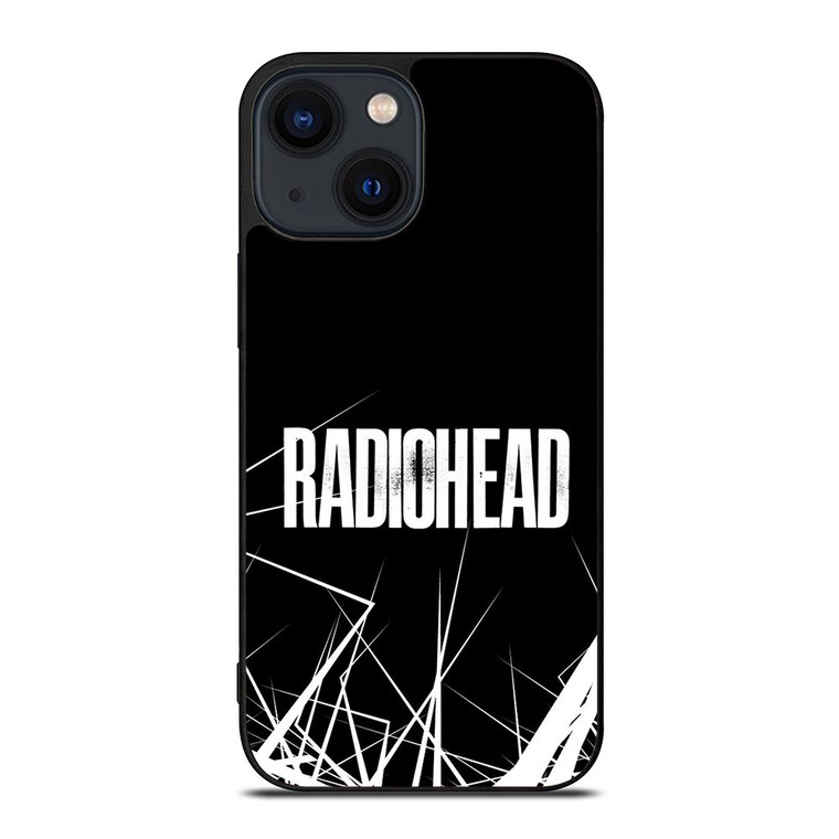 RADIOHEAD ROCK BAND LOGO BLACK iPhone 14 Plus Case