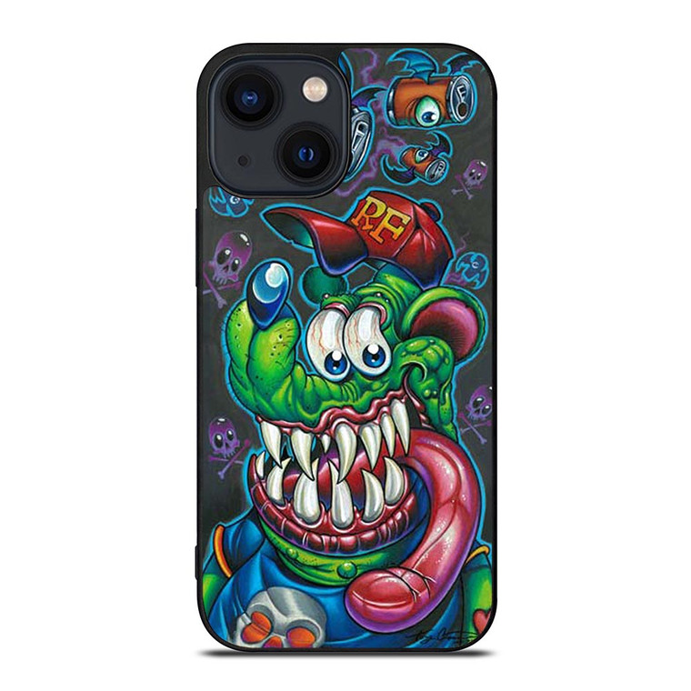 RAT FINK STINKY MONKEY iPhone 14 Plus Case