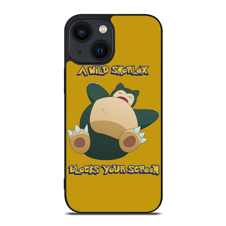 SNORLAX POKEMON iPhone 14 Plus Case