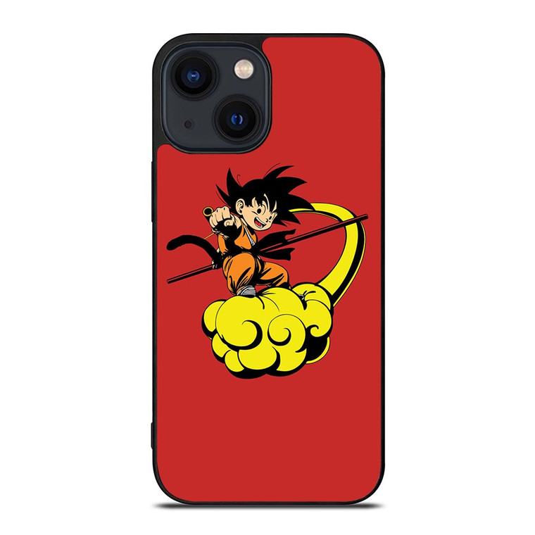 SON GOKU CHILD WITH THE CLOUD 2 iPhone 14 Plus Case