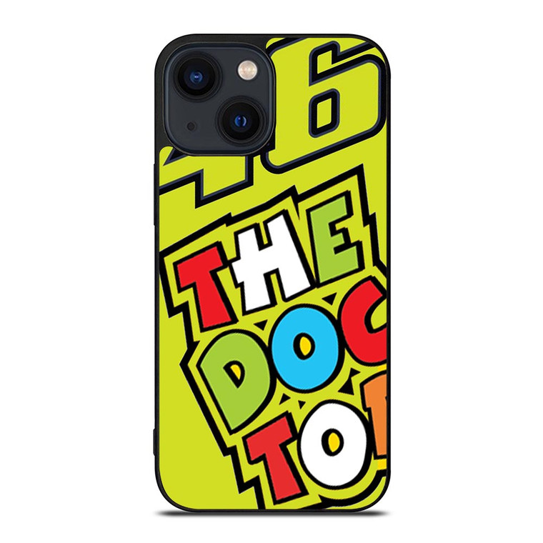 VALENTINO ROSSI VR46 THE DOCTOR iPhone 14 Plus Case