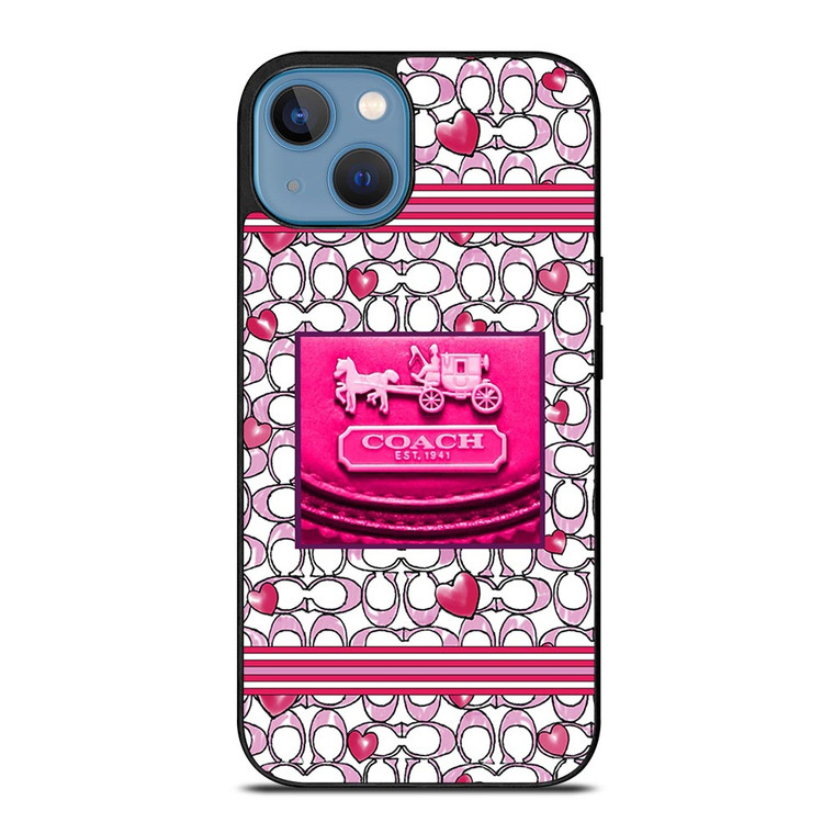 COACH NEW YORK LOGO EST 1941 EMBLEM iPhone 13 Case