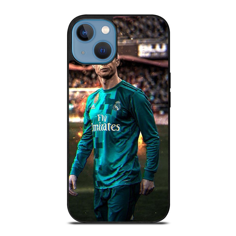 CRISTIANO RONALDO REAL MADRID ART iPhone 13 Case
