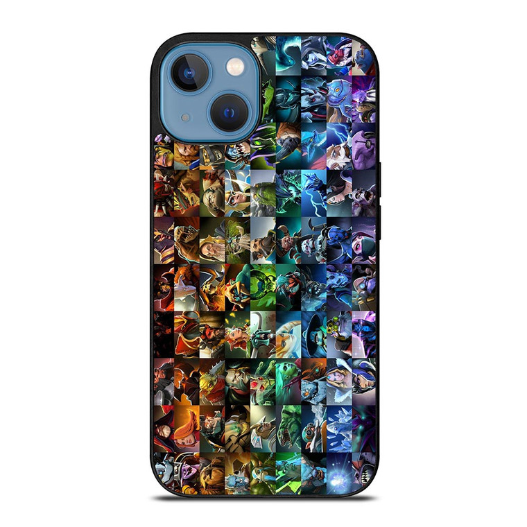 DOTA GAME ALL CHARACTER iPhone 13 Case