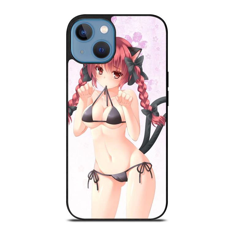 ECCHI ANIME KITTEN iPhone 13 Case