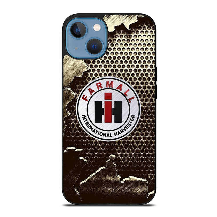 INTERNATIONAL HARVESTER FARMALL METAL LOGO iPhone 13 Case