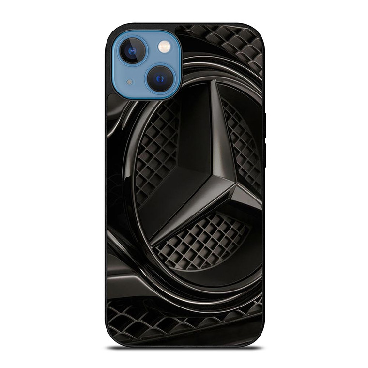 MERCEDES BENZ LOGO BLACK EMBLEM iPhone 13 Case